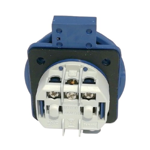 Vestavná zásuvka VZG 16S SCHUKO 250V, IP67, 16A, 3-pól