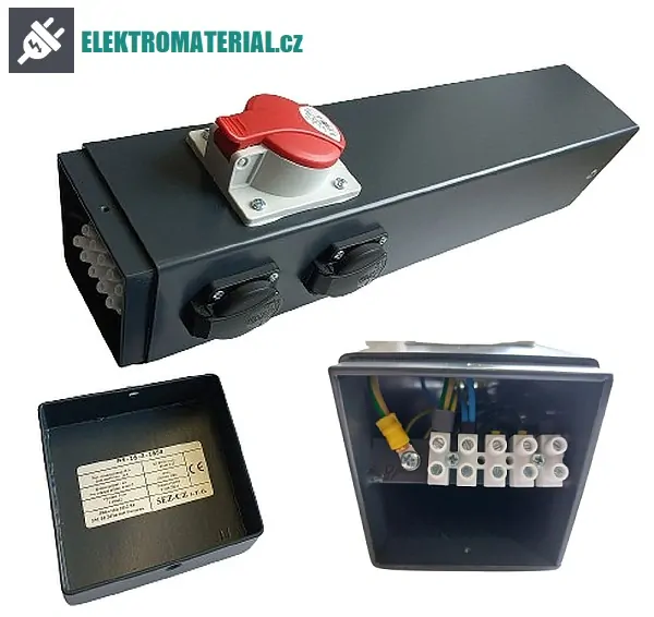 Zásuvkový sloupek SEZ RS-16-2-1653 Energo sloupek 2x230V + 1x1653-400V