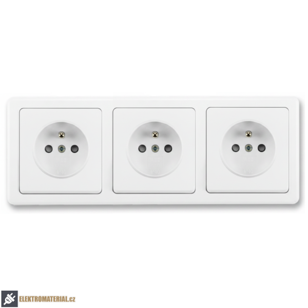 Rámeček ABB Swing 3901G-A00030 B1 trojnásobný bílý
