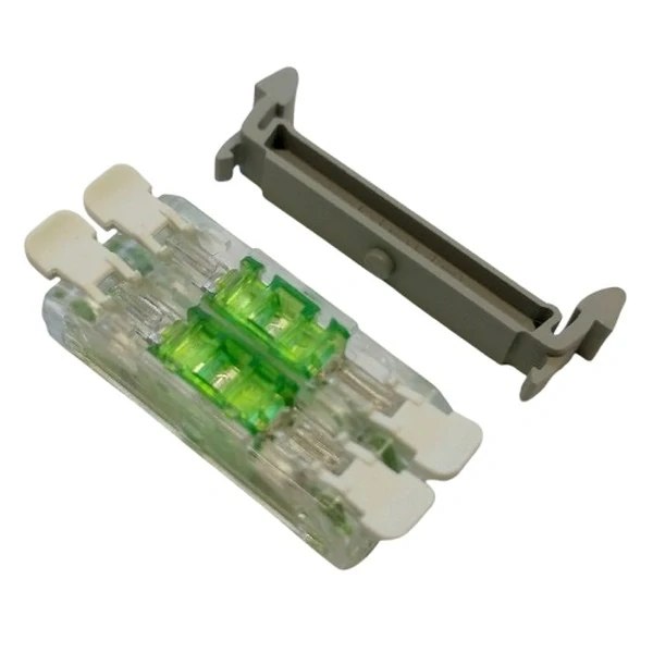 Tracon RVOGTT22 Bezšroubová krabicová svorka 0,5-4(2,5)mm2, 32A, 400VAC 2P