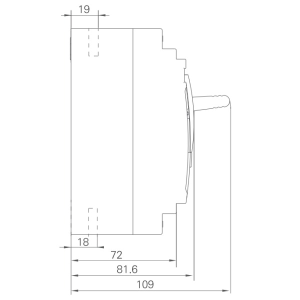 Noark 111814 Ex9M1N TM 20 3P Kompaktní jistič 50kA ,20A, 3pól