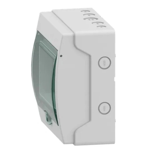 SCHNEIDER 13443 Kaedra Plastová rozvodnice, montáž na omítku, IP65, 1 řada, 8 modulů