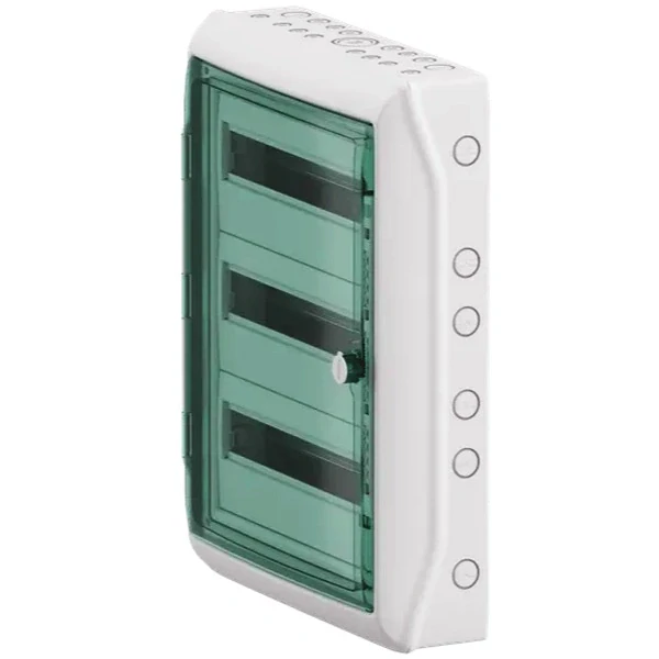 SCHNEIDER 13436 Kaedra Plastová rozvodnice, montáž na omítku, IP65, 3 řady, 54 modulů