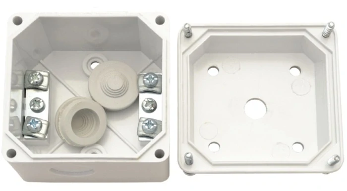 Krabice k 20A-ovým vačkovým spínačům TK Tracon TK/T1+F1/ IP44