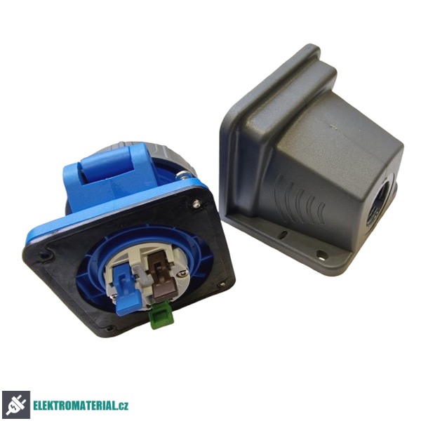 TP Electric 3021-307-0900 Nástěnná zásuvka, Quick Connect 3x16A / IP67