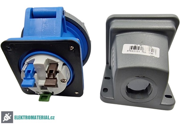 TP Electric 3025-307-0900 Nástěnná zásuvka, Quick Connect 3x32A / IP67