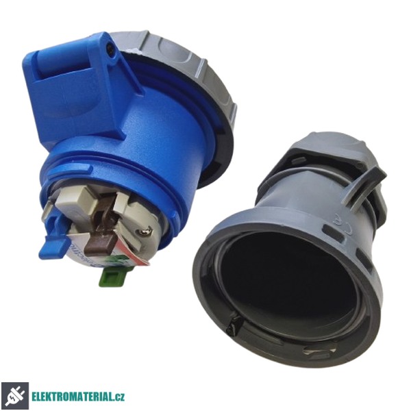TP Electric 3025-304-0900 Spojovací zásuvka, Quick connect 3x32A / IP67