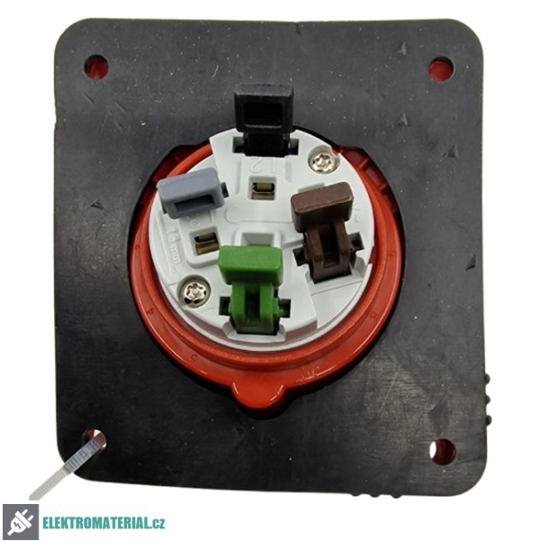 TP Electric 3022-309-1600 Vestavná zásuvka, úhlová, Quick Connect 4x16A / IP44