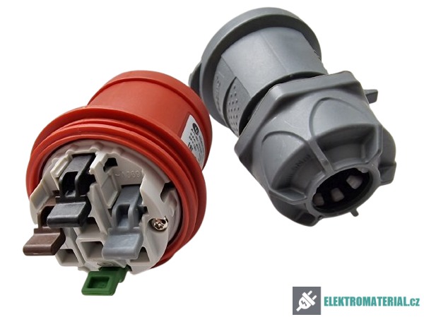TP Electric 3026-301-1601 Spojovací vidlice, Quick Connect 4x32A / IP44