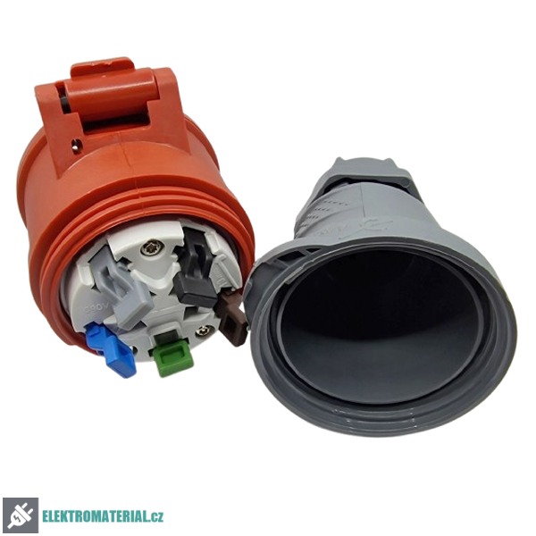 TP Electric 3005-304-1601 Spojovací zásuvka, Quick connect 5x16A / IP44