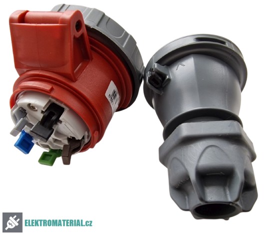 TP Electric 3006-304-1600 Spojovací zásuvka, Quick connect 5x16A / IP67