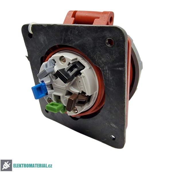 Bezšroubová svorkovnice vestavné úhlové zásuvkyTP Electric 3006-309-1600
