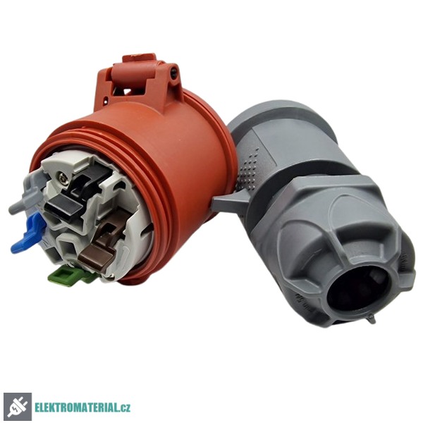 TP Electric 3007-304-1601 Spojovací zásuvka, Quick connect 5x32A / IP44