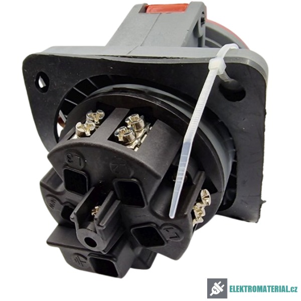 TP Electric 3133-309-1600 Vestavná zásuvka, úhlová, 100x107 5x63A / IP44