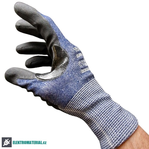 Tracon GLOVC10 Pracovní rukavice, na dotykový displej, proti pořezání velikost 10/XL