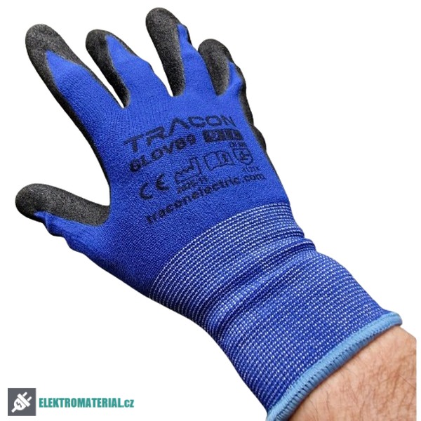 Tracon GLOVB10 Pracovní rukavice, na dotykový displej velikost 10/XL