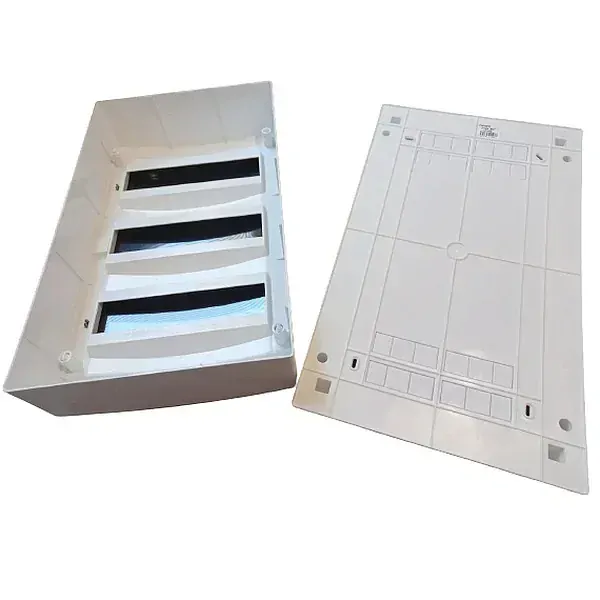 Noark 101502 PNS 36T Plastová rozvodnice, průhledné dveře, montáž na omítku, IP40, 3 řady, 3x12 modulů