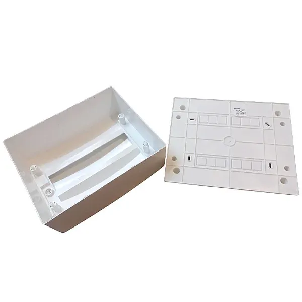 Noark 101505 PNS 12W Plastová rozvodnice, bílé dveře, montáž na omítku, IP40, 1 řada, 12 modulů
