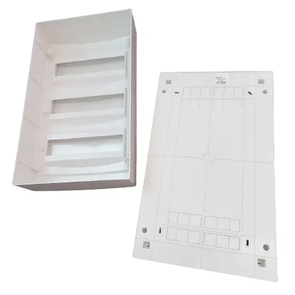 Noark 101509 PNS 36W Plastová rozvodnice, bílé dveře, montáž na omítku, IP40, 3 řady, 3x12 modulů