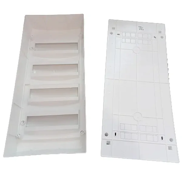 Noark 101510 PNS 48W Plastová rozvodnice, bílé dveře, montáž na omítku, IP40, 4 řady, 4x12 modulů