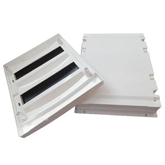 Noark 101514 PNF 24T Plastová rozvodnice, průhledné dveře, montáž pod omítku, IP40, 2 řady, 2x12 modulů