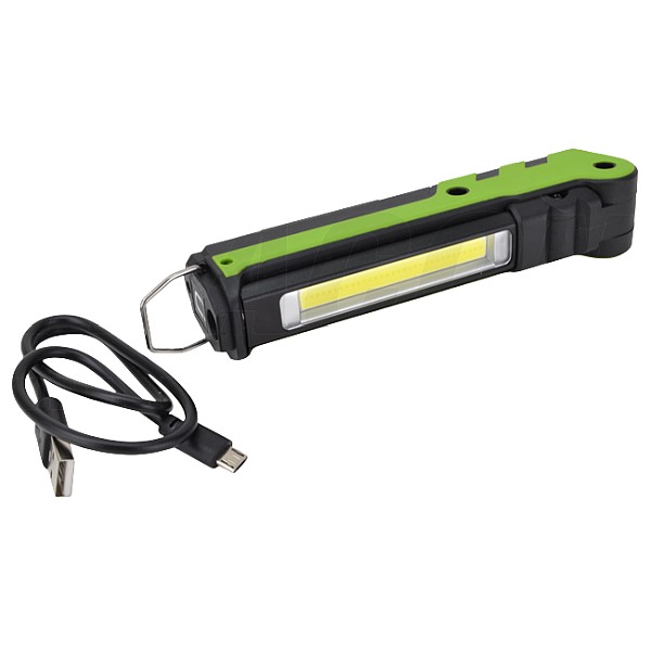 Tracon STLC5W Akumulátorová ruční LED svítilna 5/3W, 6000K, 3,7V, 2000mAh, 360/100lm, 4 h, IP44