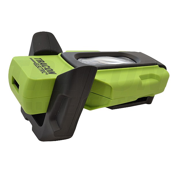 Tracon STLUSB2W Akumulátorová ruční LED svítilnas USB vstupem 2 W, 6000K, 3,7V, 1800mAh, 200 lm, IP44, 3 h