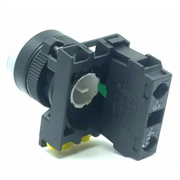 Tracon NYG3-W Klasické tlačítko, bílé 1×NO, 5A/230V AC-15, IP65