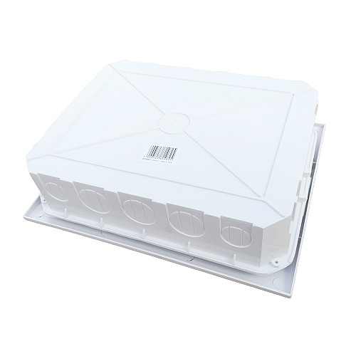 Elektrický rozvaděč SEZ STI608-12 12M modulový pod omítku transparentní dvířka