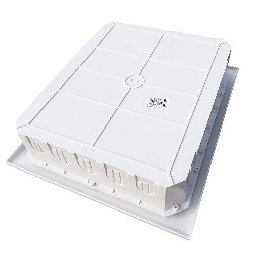 Elektrický rozvaděč SEZ STI464-24 24M modulový pod omítku bílá dvířka