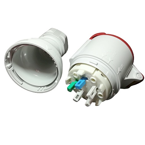 Průmyslová zásuvka spojovací ISB 1653 400V, IP44, 16A, 5-pól bešroubová