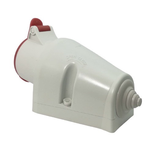 Průmyslová nástěnná zásuvka IZN 1653 400V, IP44, 16A, 5-pól