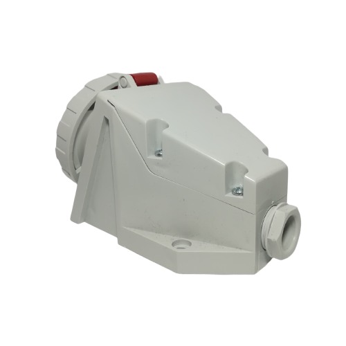 Průmyslová nástěnná zásuvka IZG 1653 400V, IP67, 16A, 5-pól