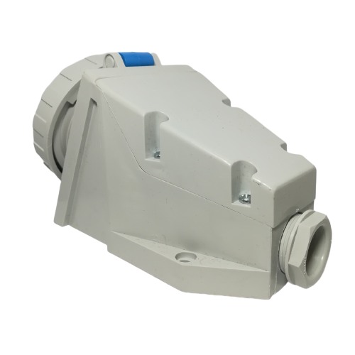 Průmyslová nástěnná zásuvka IZG 3232 230V, IP67, 32A, 3-pól
