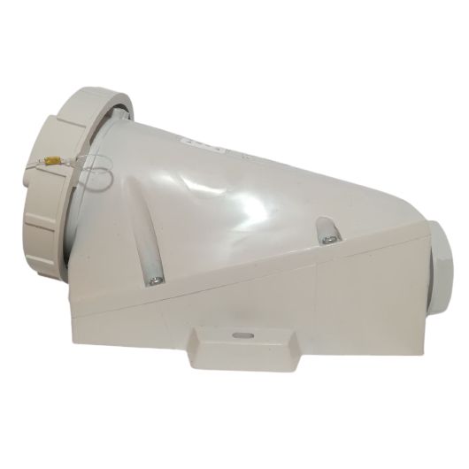 Průmyslová nástěnná zásuvka IZG 6345 500V, IP67, 63A, 4-pól