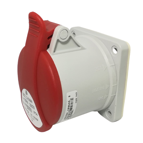 Průmyslová zásuvka vestavná IERN 1653 400V, IP54, 16A, 5-pól