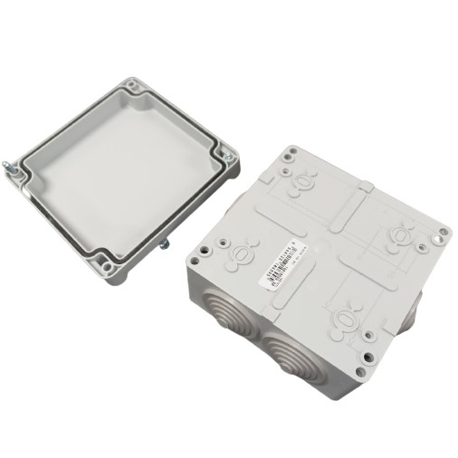 Krabice S-BOX 106 SK, 100x100x50mm + průchodky, IP55