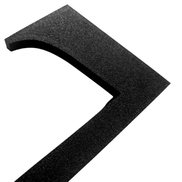 Domovní číslo popisné 7 na zateplenou fasádu barva černá, výška 170 mm