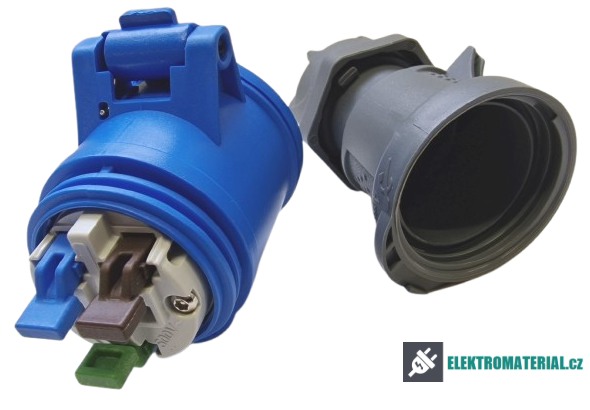 TP Electric 3020-304-0901 Spojovací zásuvka, Quick connect 3x16A / IP44
