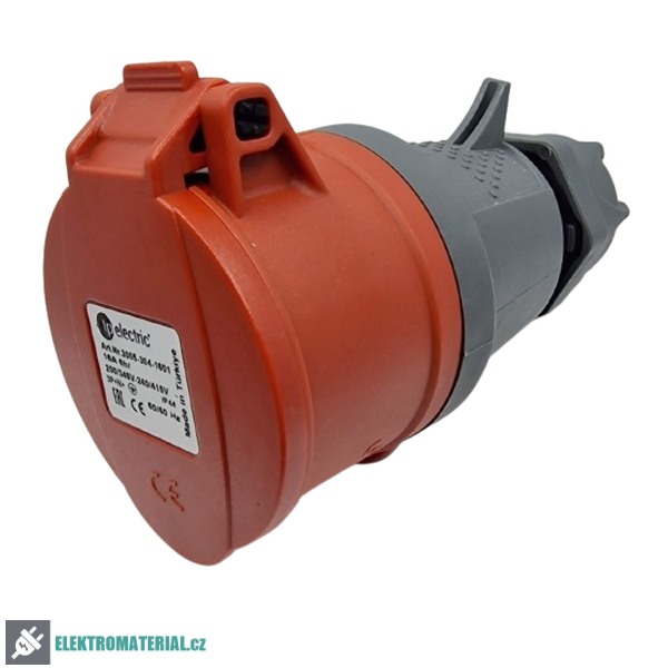 TP Electric 3005-304-1601 Spojovací zásuvka, Quick connect 5x16A / IP44
