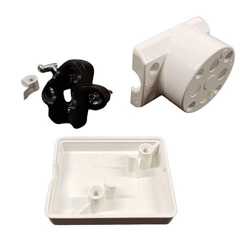 ABB 5536-2154 Vidlice s postranním vývodem, 16 A Pohyblivé přívody