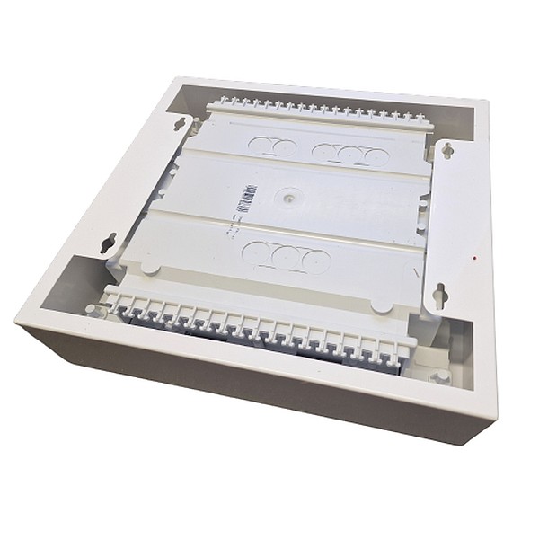 Multimediální rozvodnice SEZ C-BOX N MSF 14M na omítku IP30, perforovaná dvířka, 358x328x95 mm