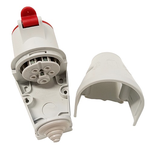 Průmyslová nástěnná zásuvka IZN 1653 400V, IP44, 16A, 5-pól