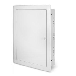 Celoplechová skříň M-BOX P 126/7-18 pod omítku 126 modulová 7 řad, 1258x488x130mm, IP30
