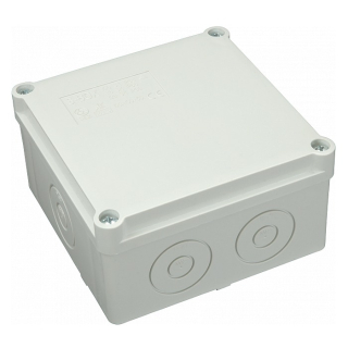Krabice S-BOX 126 SK, 100x100x50, IP56 s předznačenými otvory pro vývodky