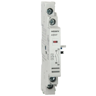 Noark 108965 ASNF0101 Pomocný kontakt se signalizací pro Ex9SN, 1NC(Fault)+1NC(Aux)
