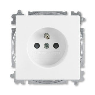 ABB 5519B-A0235784 Future zásuvka s clonkami, studio bílá