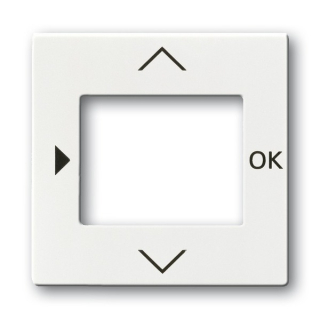 ABB 2CKA006430A0306 Future Kryt termostatu se spínacími hodinami, časovače nebo ovladače Busch-Timer, studio bílá