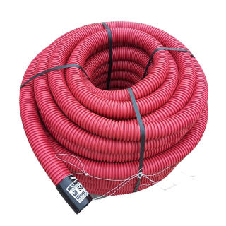 Ohebná dvouplášťová korugovaná chránička BÖHM 15050 KORUFLEX DN 50/40 balení 50 m