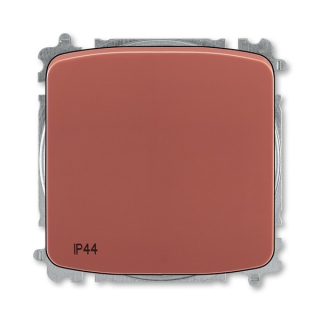 Vypínač Tango ABB 3559A-A07940 R2 křížový č.7 vřesově červený krytí IP44
